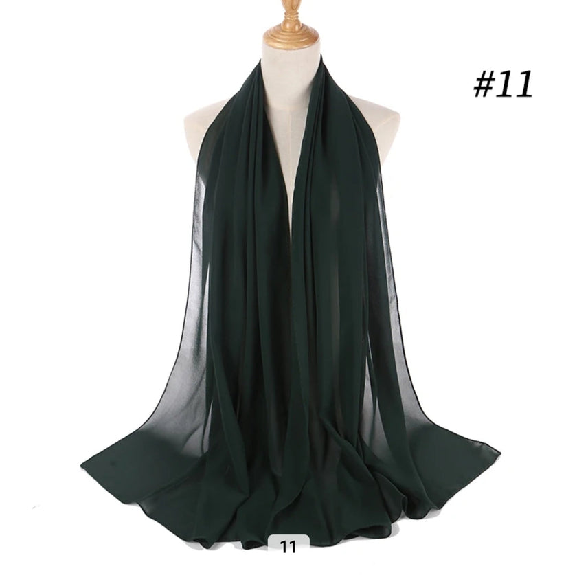 Premium chiffon hijab