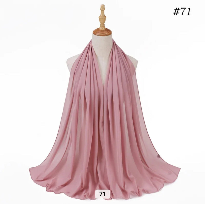Premium chiffon hijab