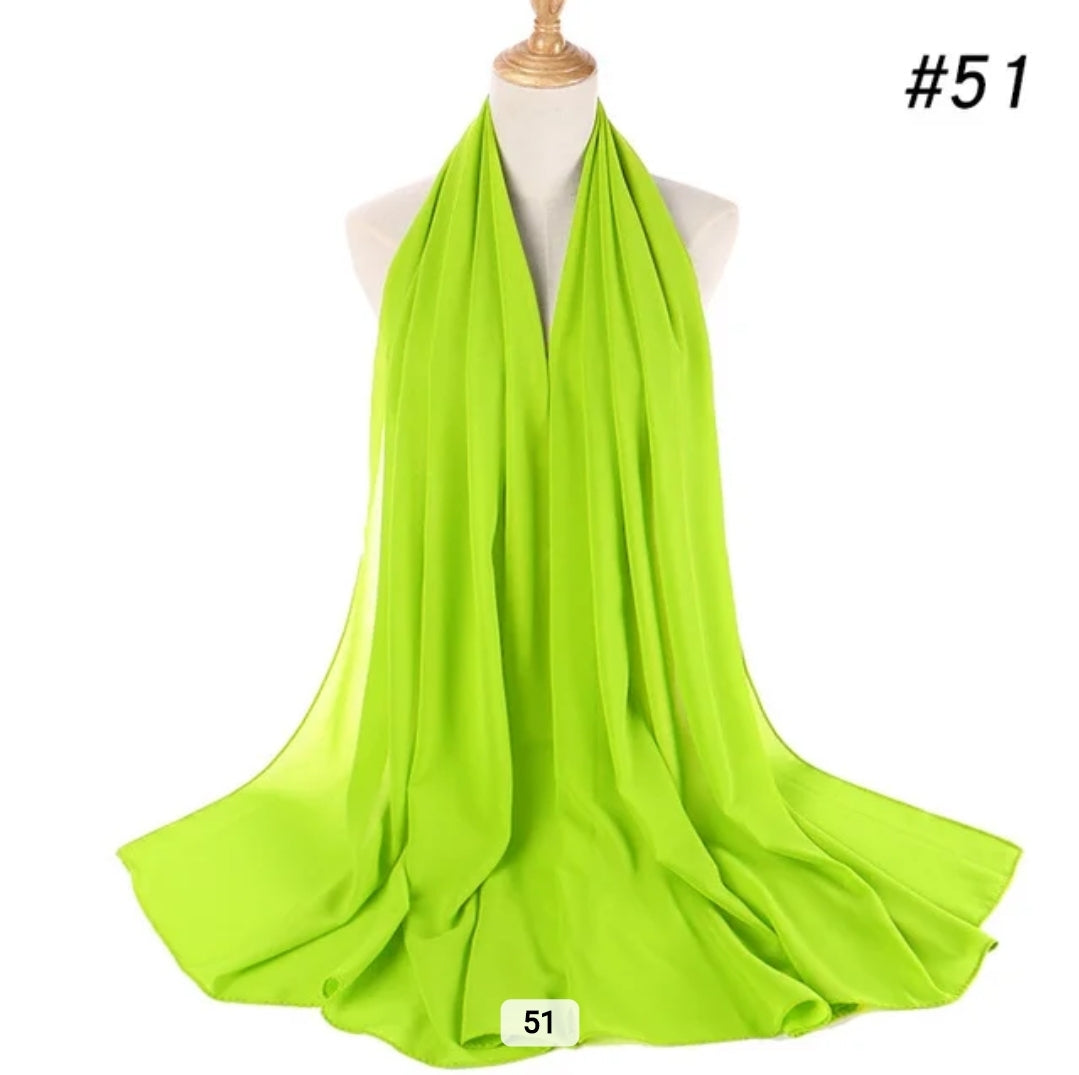 Premium chiffon hijab