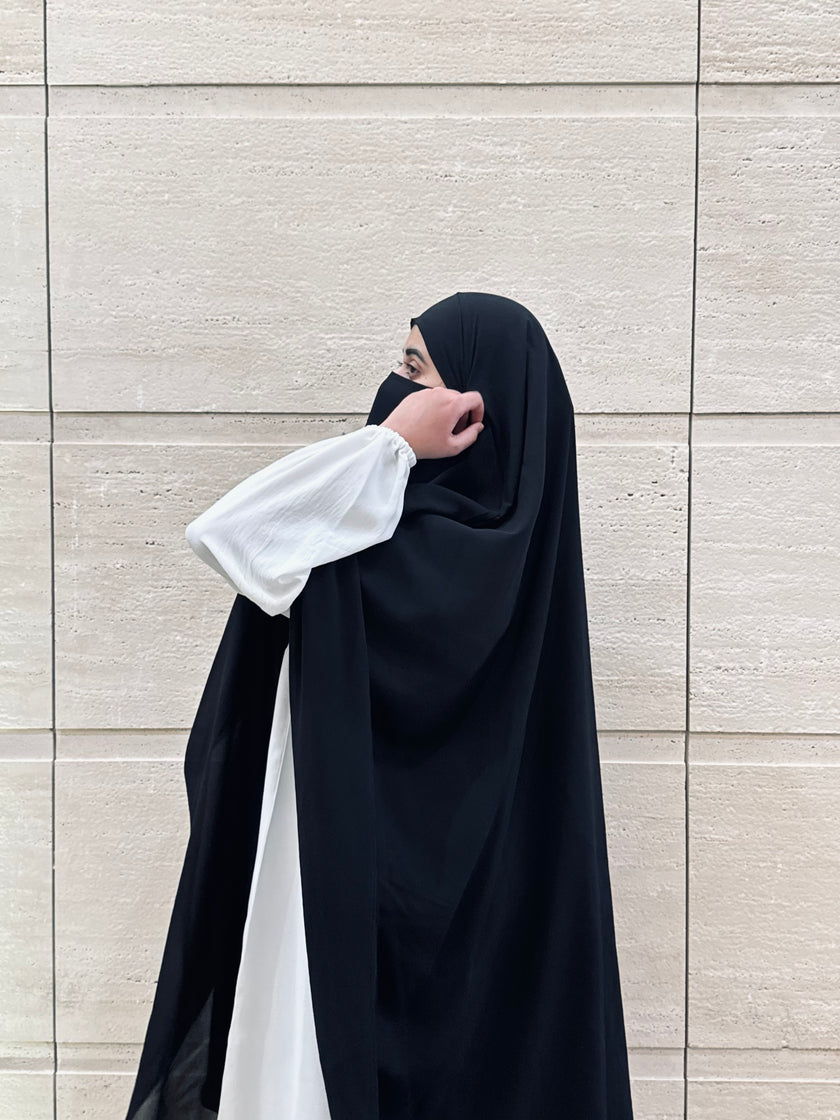 2 Layer Khimar Amara