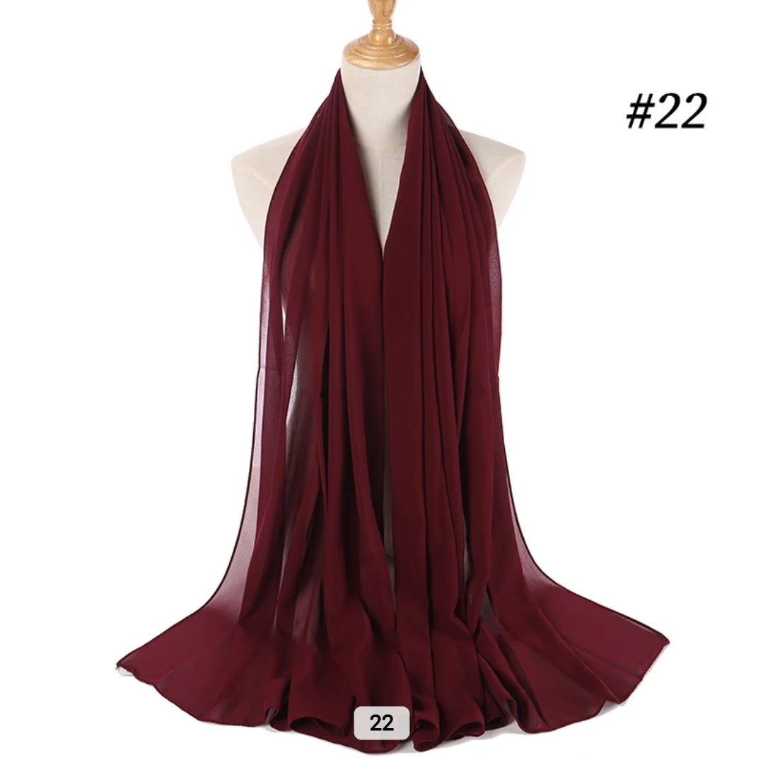 Premium chiffon hijab