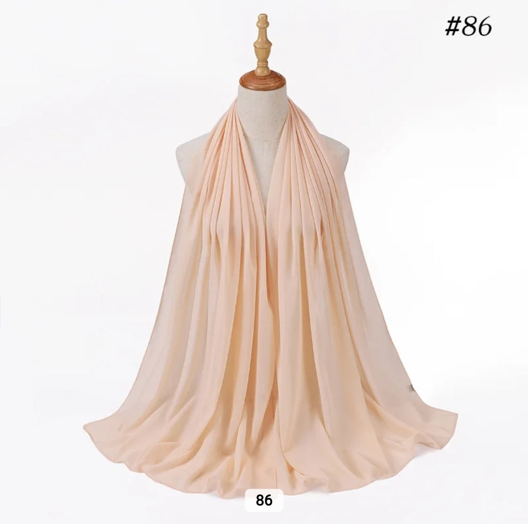 Premium chiffon hijab