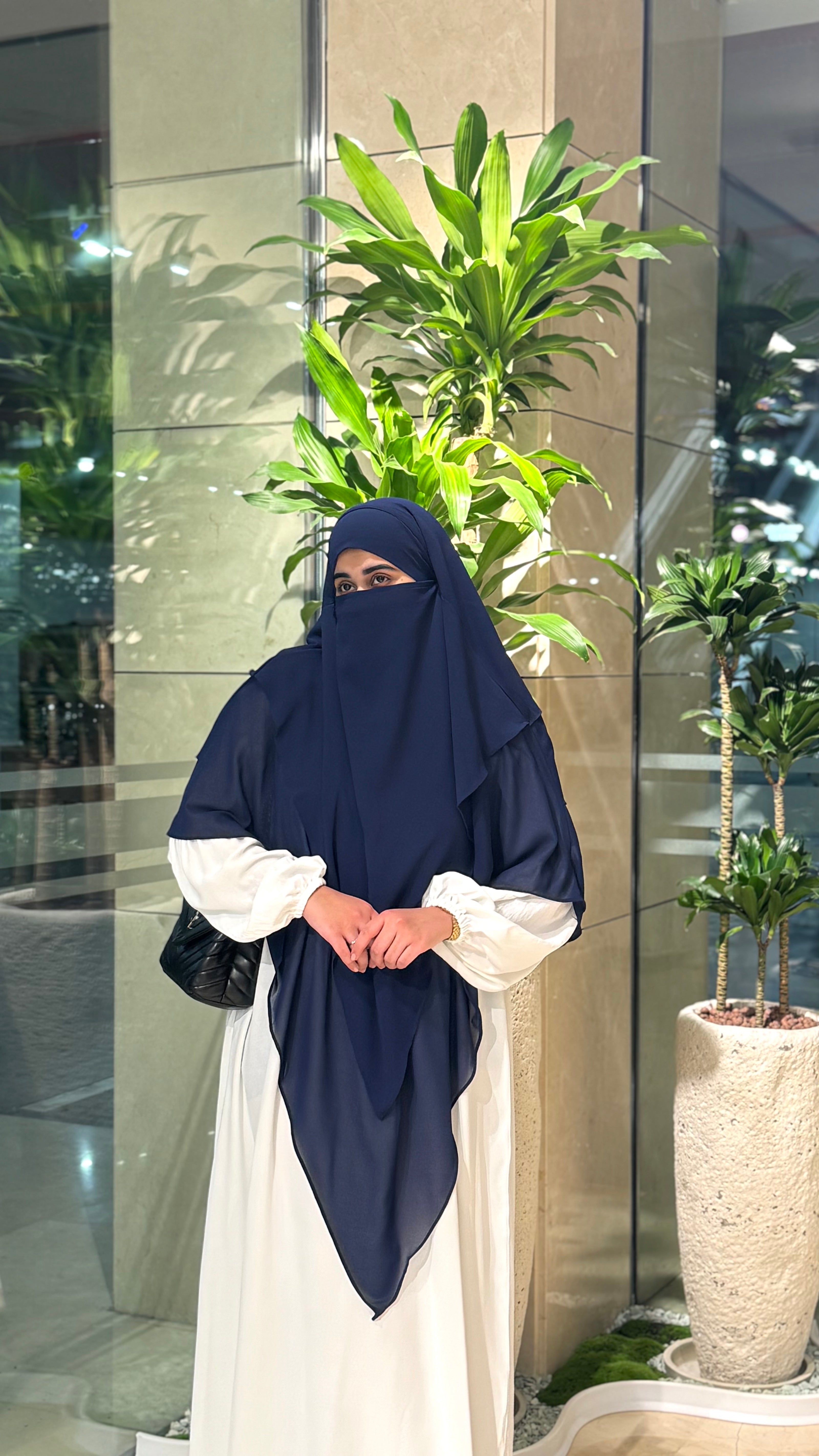 3 Layer Khimar Inaya