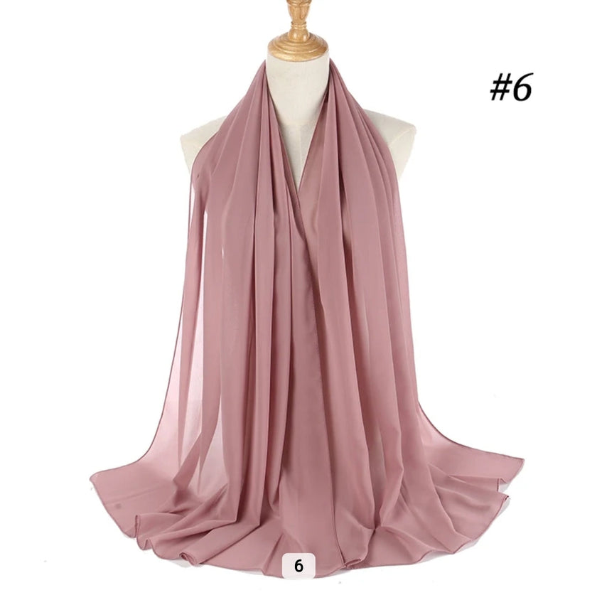 Premium chiffon hijab
