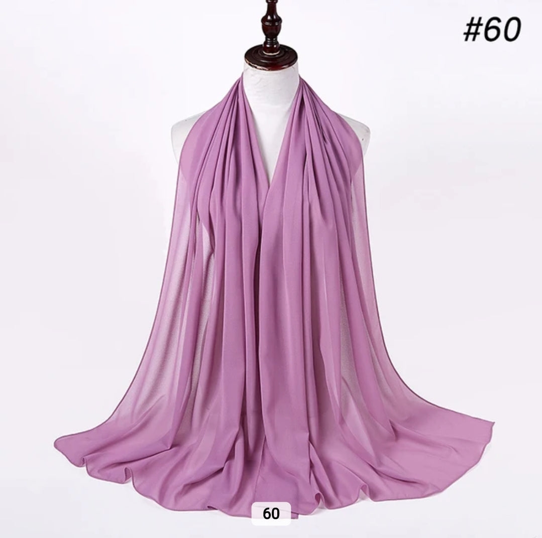 Premium chiffon hijab