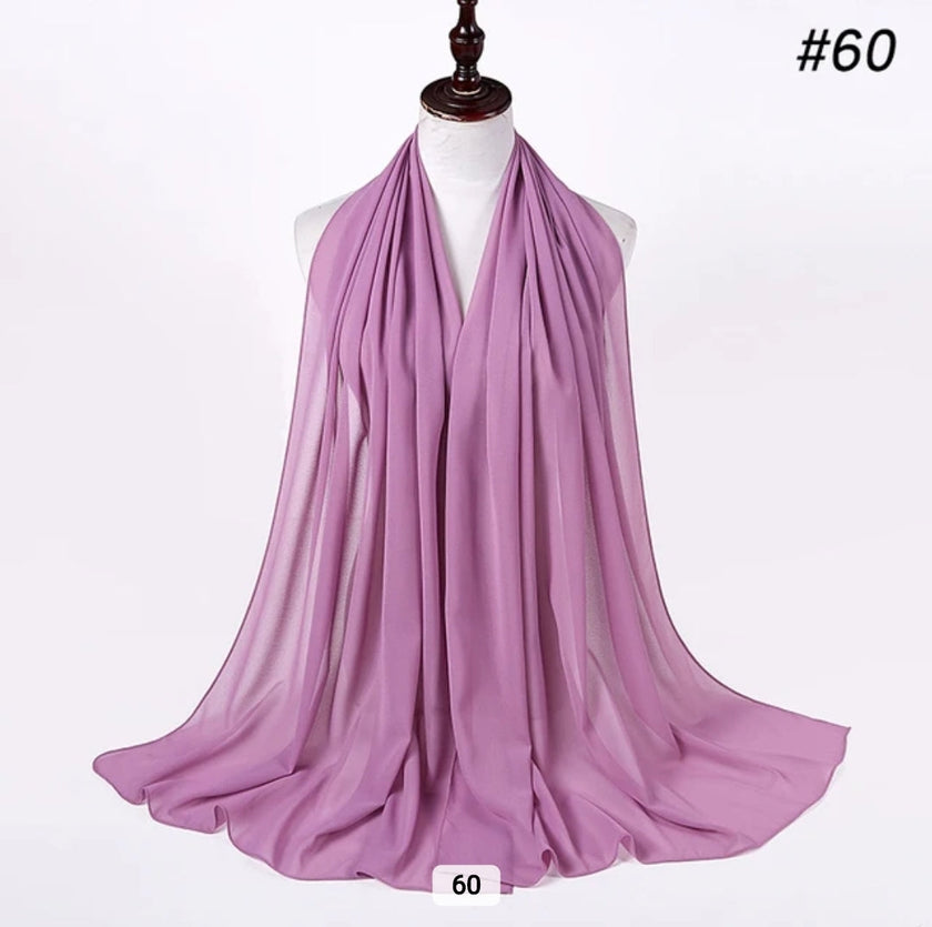 Premium chiffon hijab