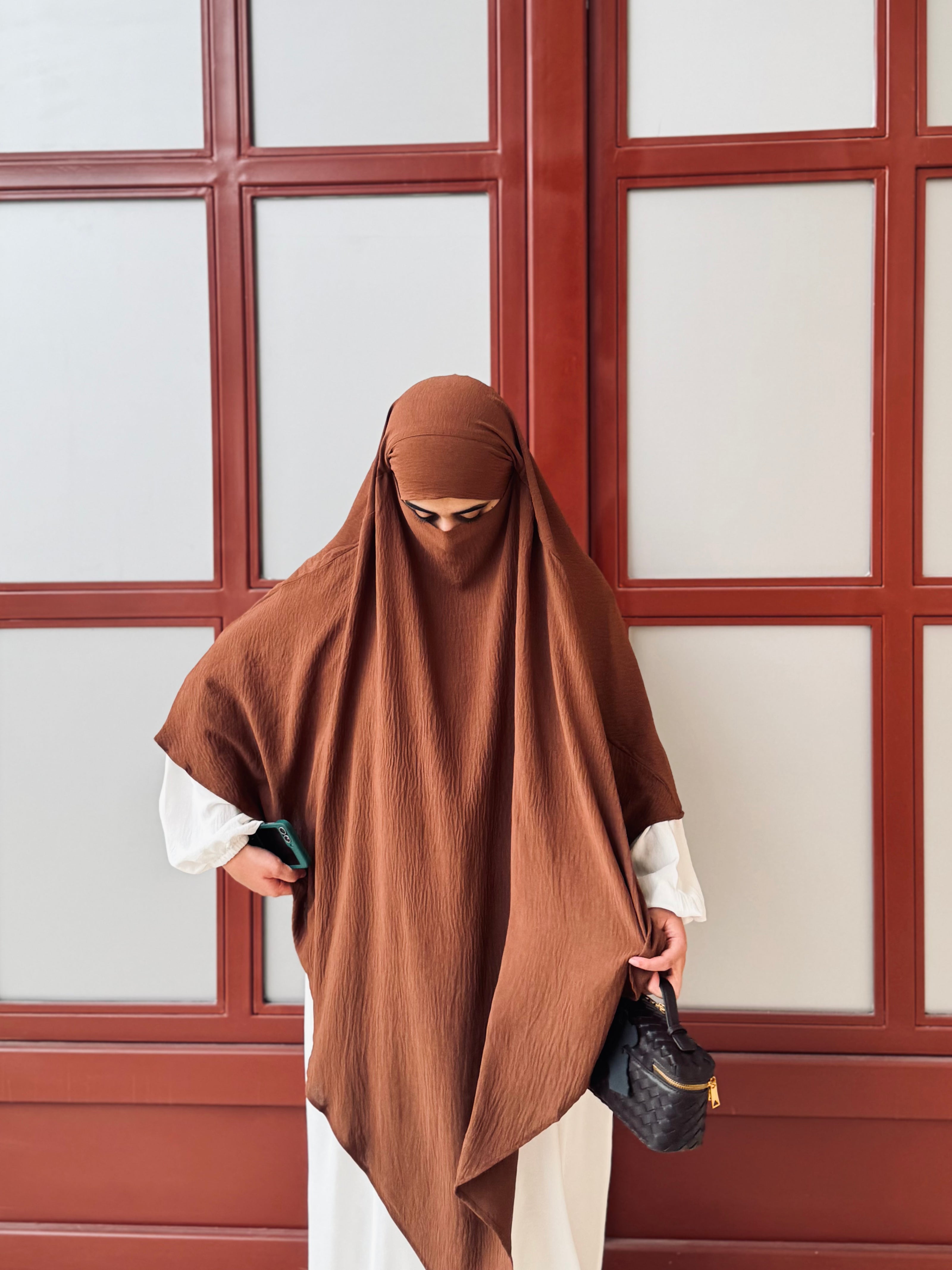 1 layer Khimar Sana