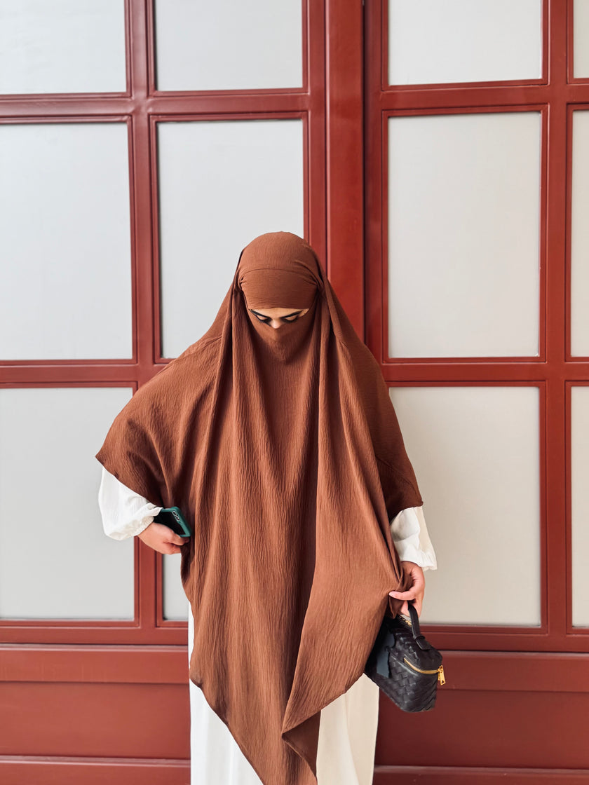 1 layer Khimar Sana