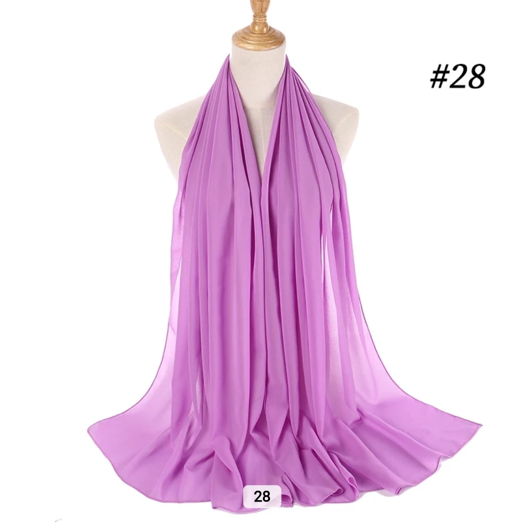 Premium chiffon hijab