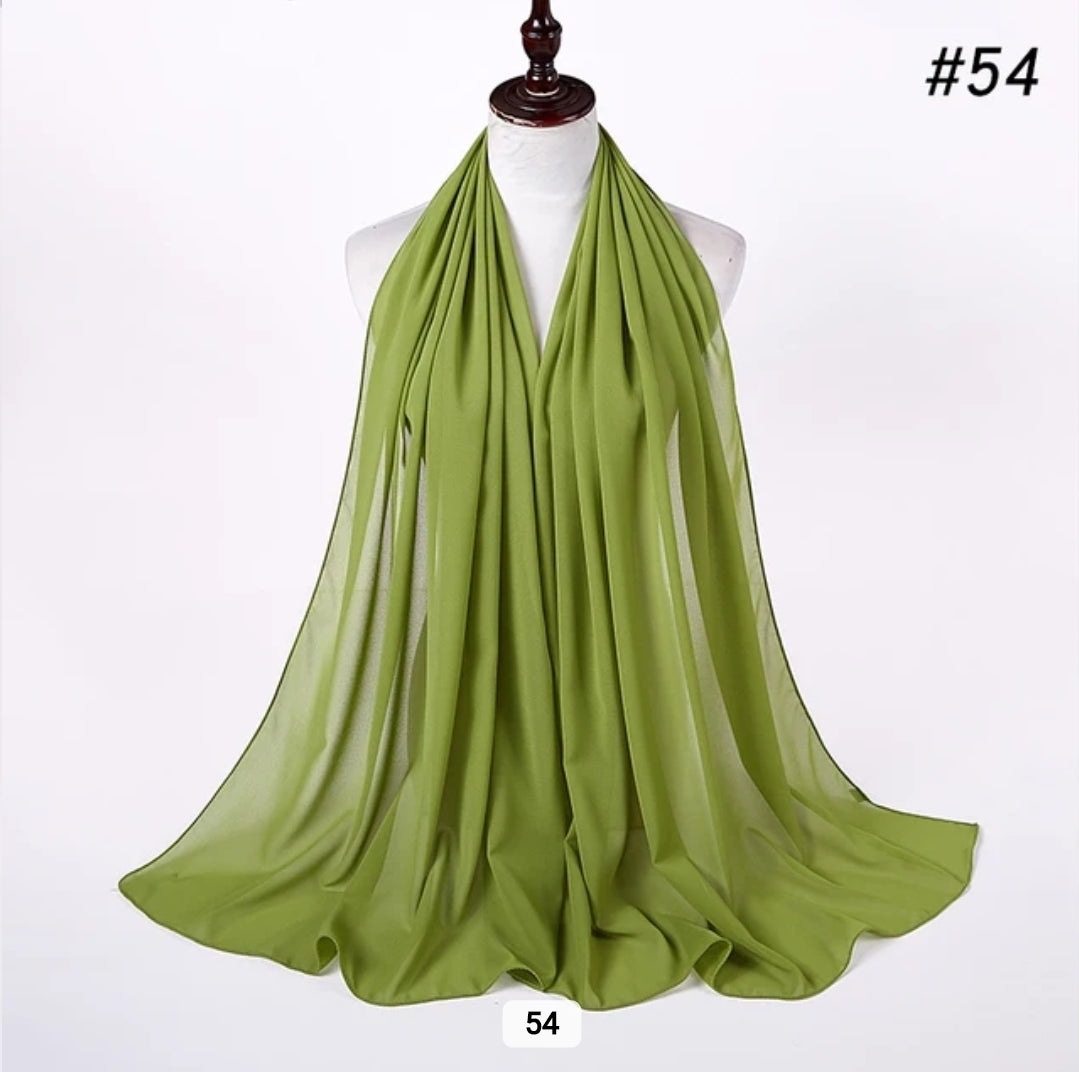 Premium chiffon hijab