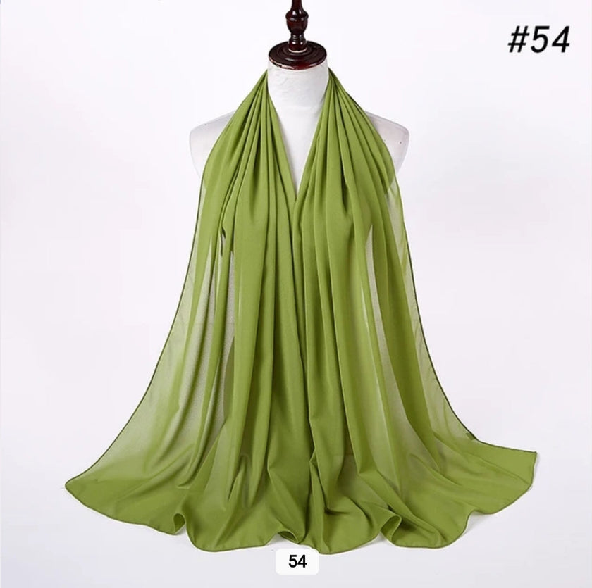 Premium chiffon hijab