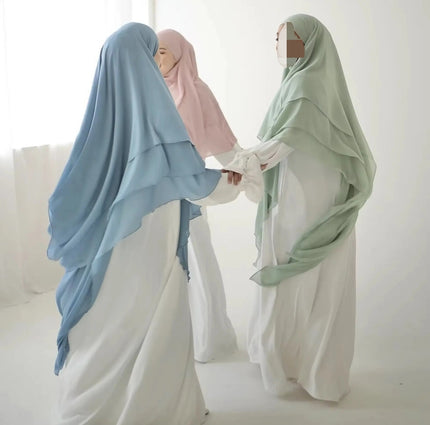 Khimar asra chiffon