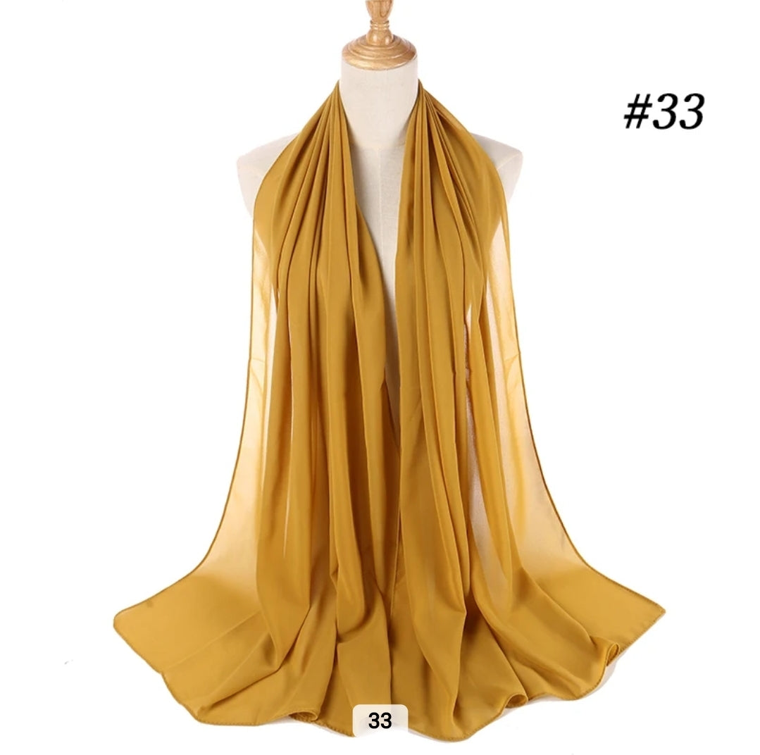 Premium chiffon hijab