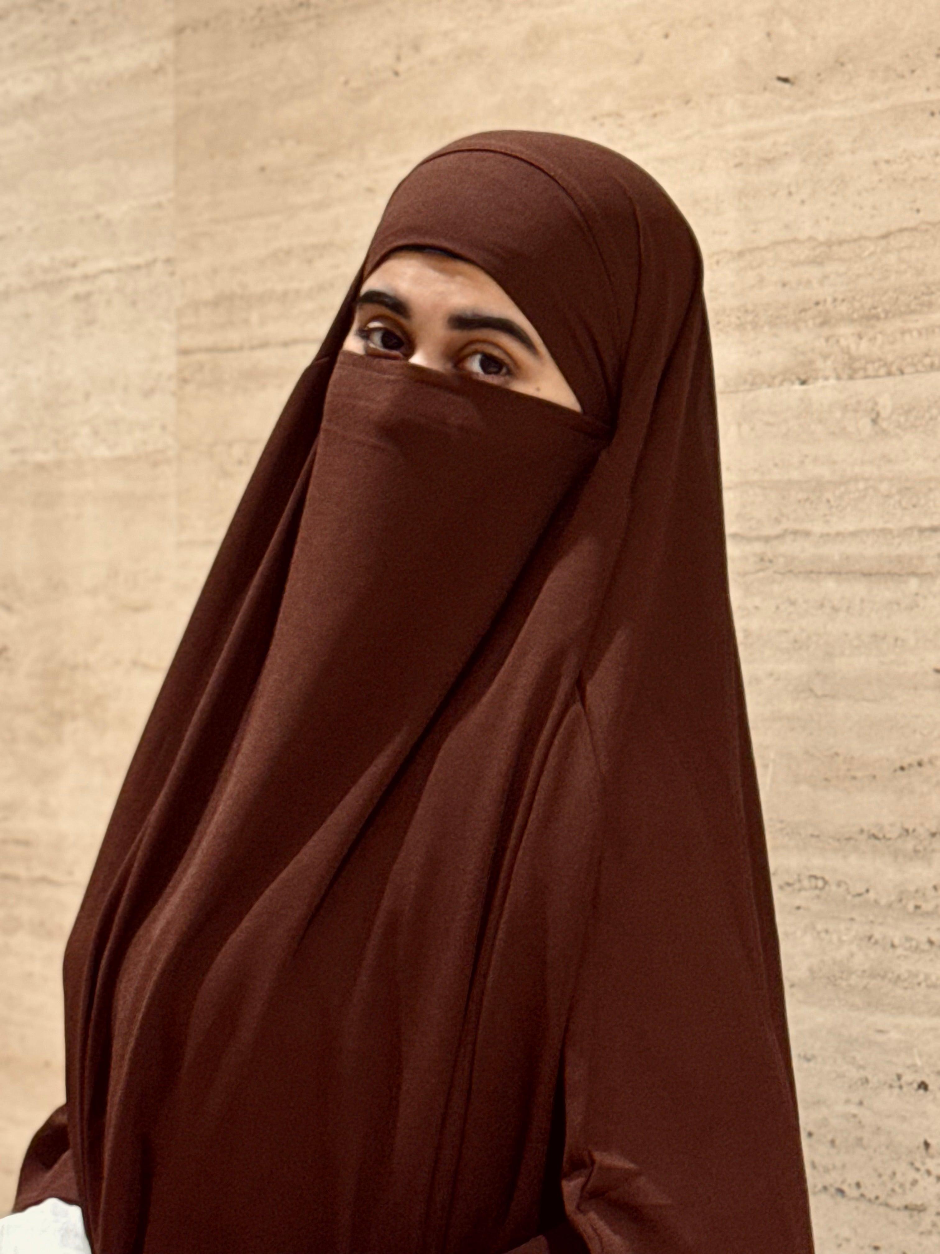 2 Layer Khimar Amara