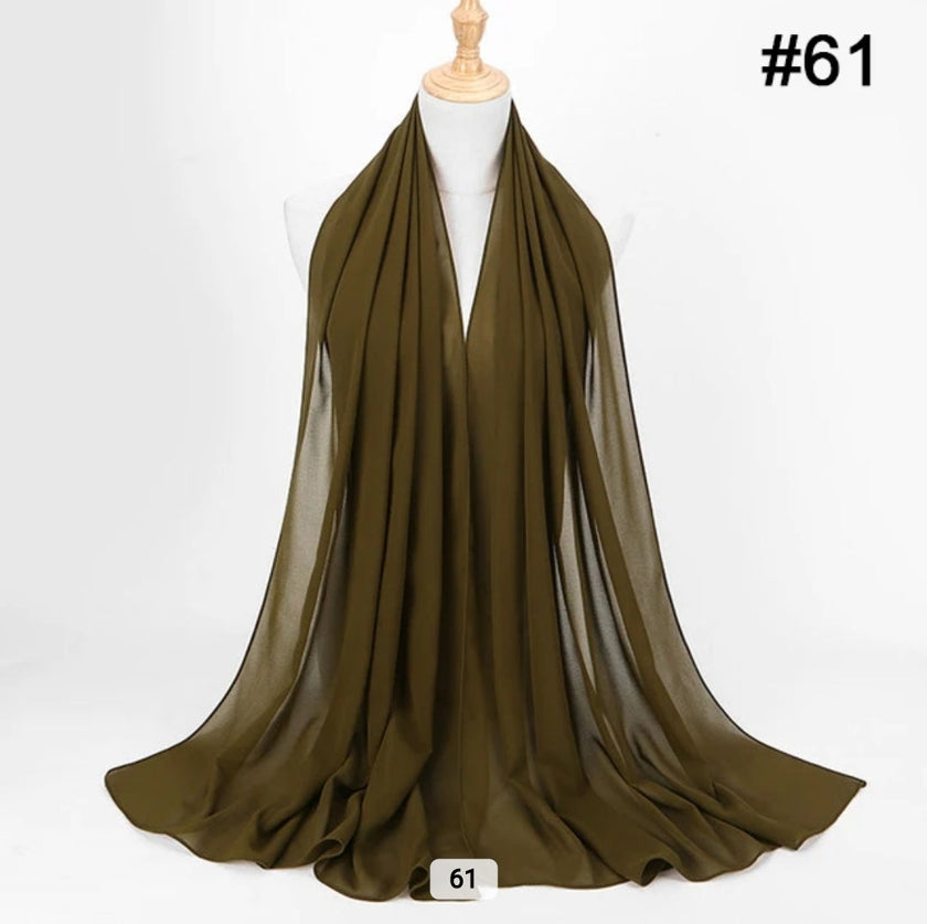 Premium chiffon hijab
