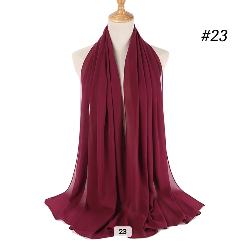 Premium chiffon hijab