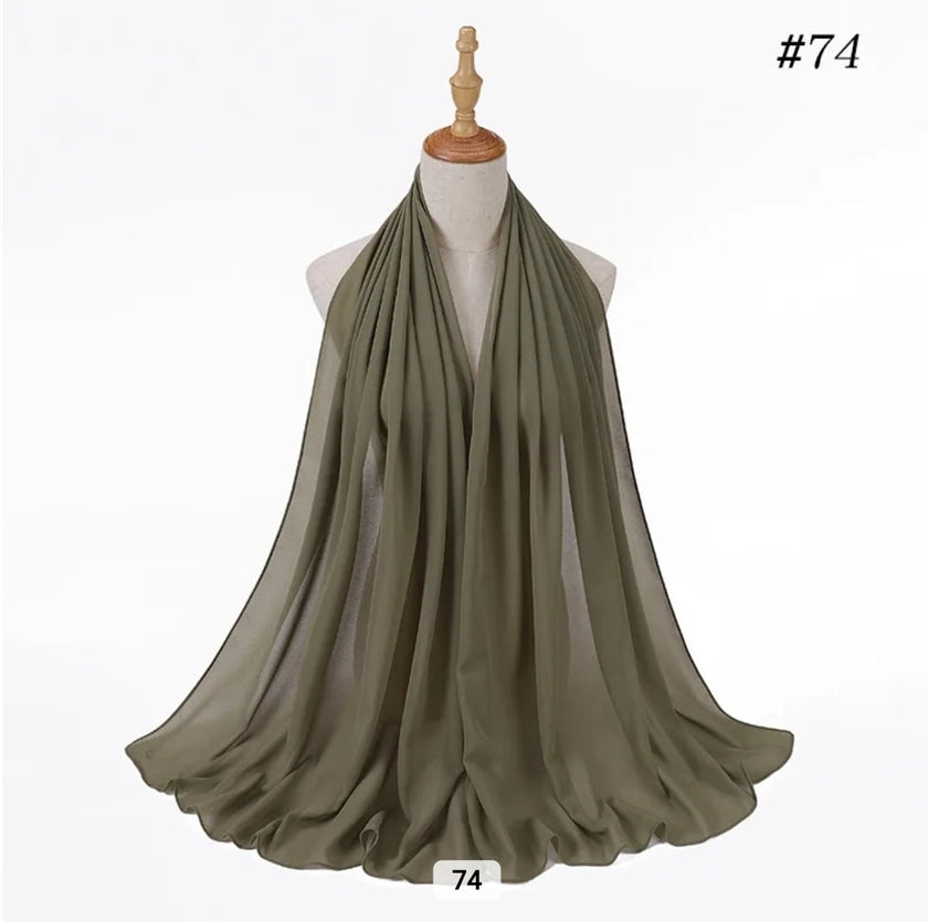 Premium chiffon hijab