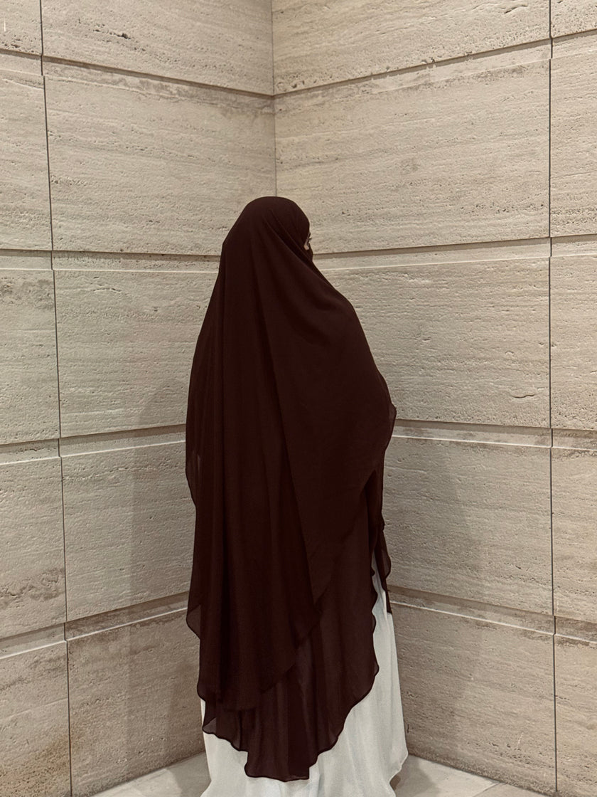 2 Layer Khimar Amara