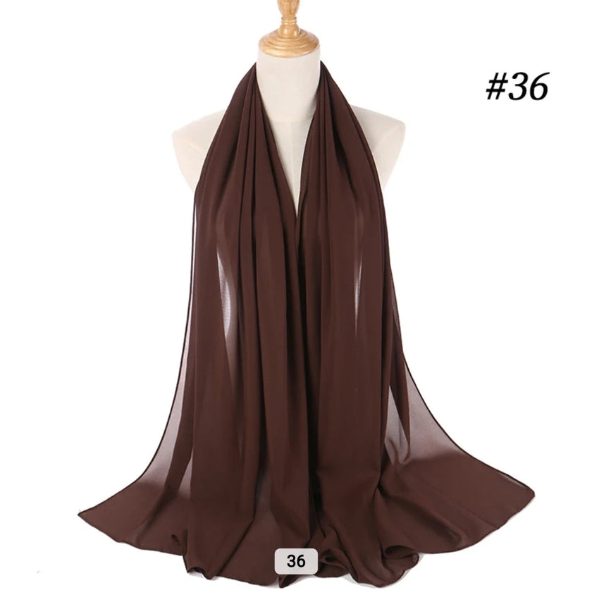 Premium chiffon hijab