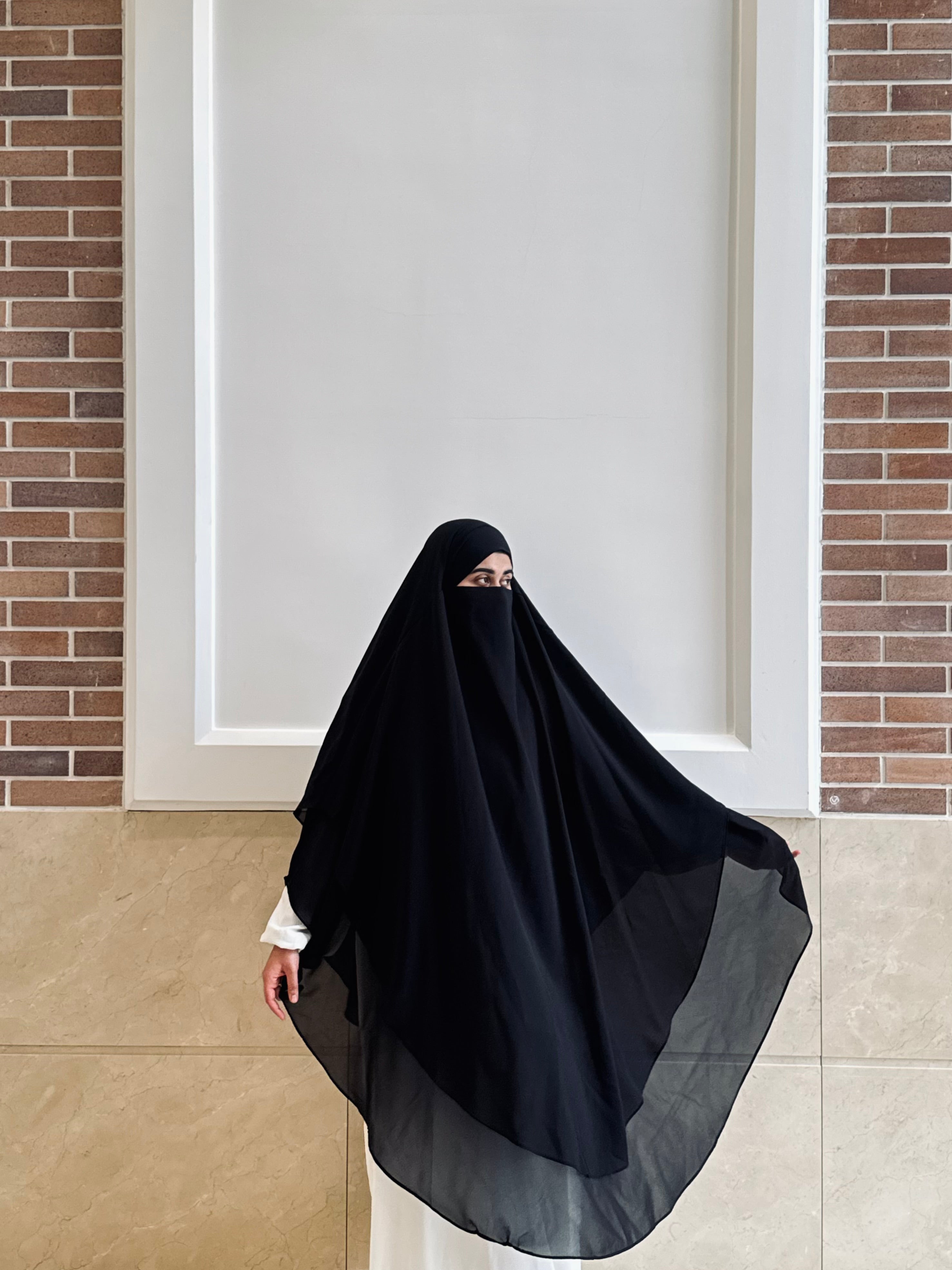 2 Layer Khimar Amara