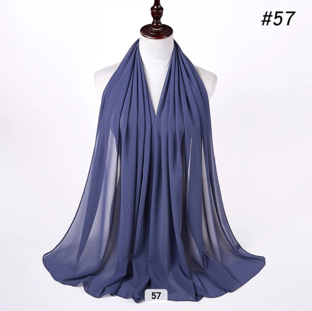 Premium chiffon hijab