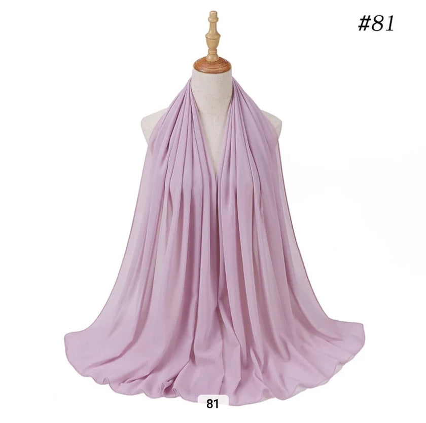Premium chiffon hijab