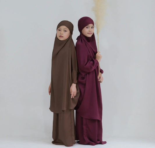 Kids jilbab set