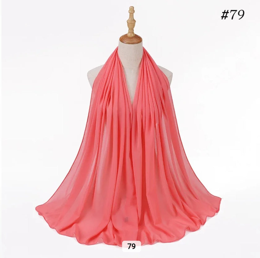 Premium chiffon hijab