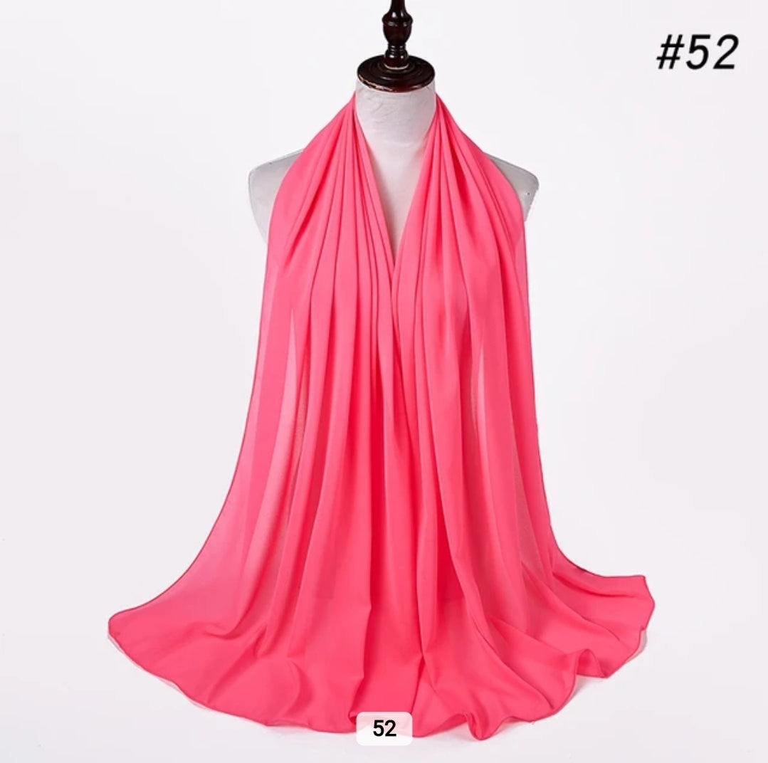 Premium chiffon hijab