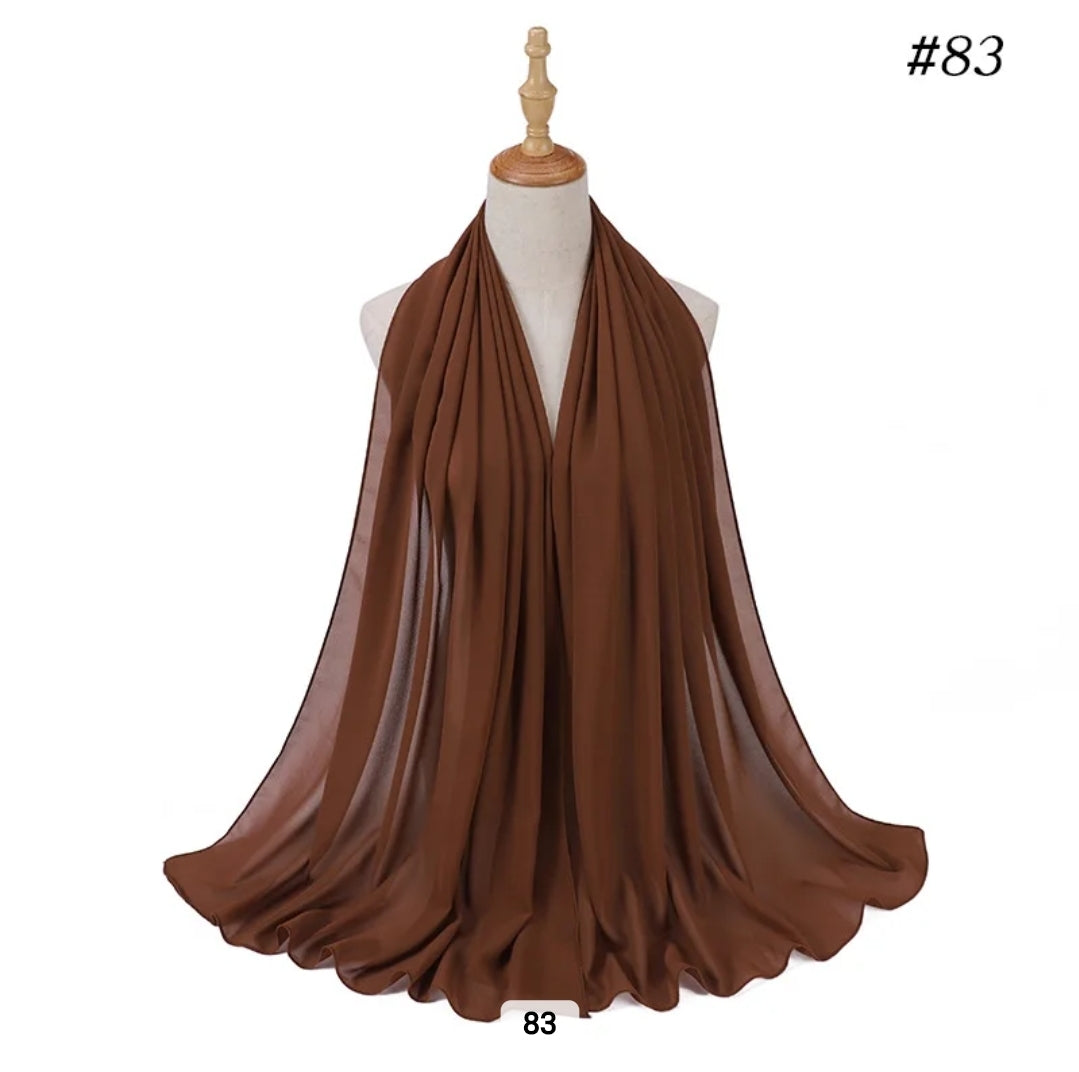 Premium chiffon hijab