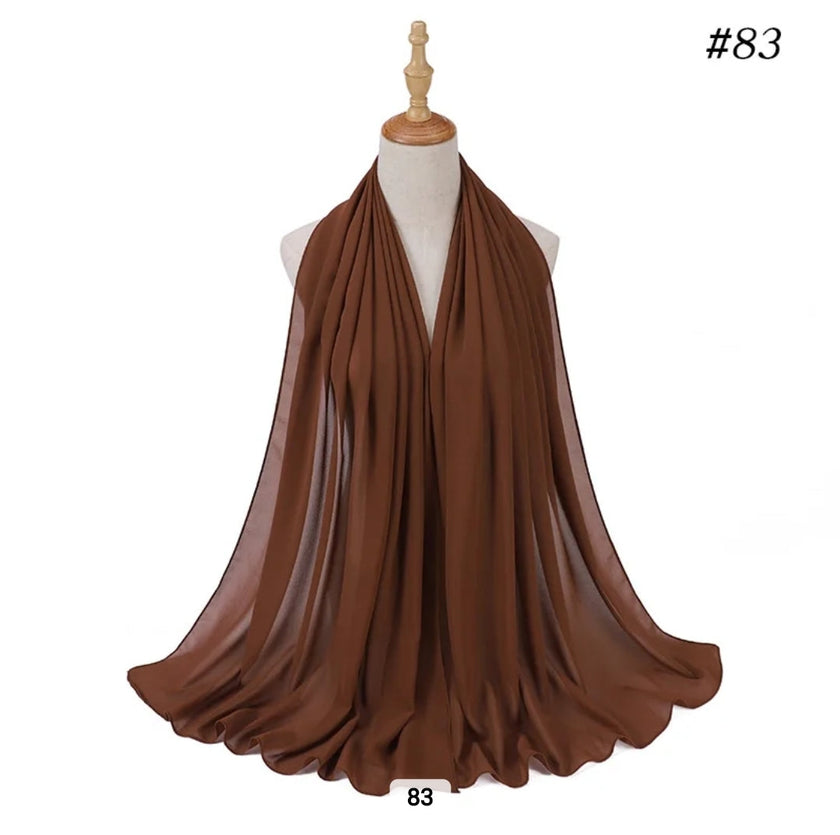 Premium chiffon hijab