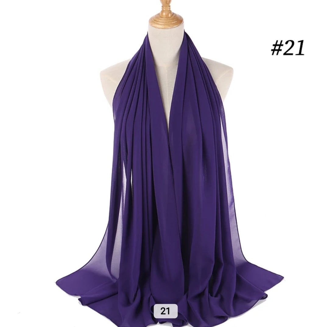 Premium chiffon hijab