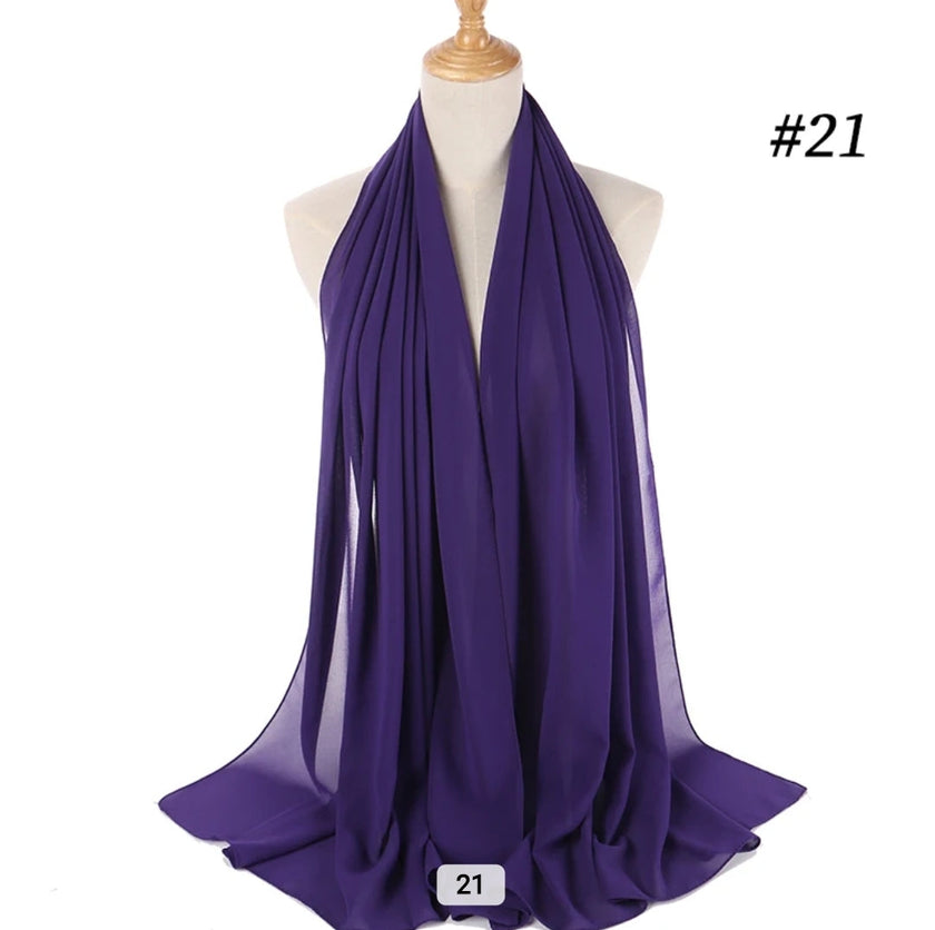 Premium chiffon hijab
