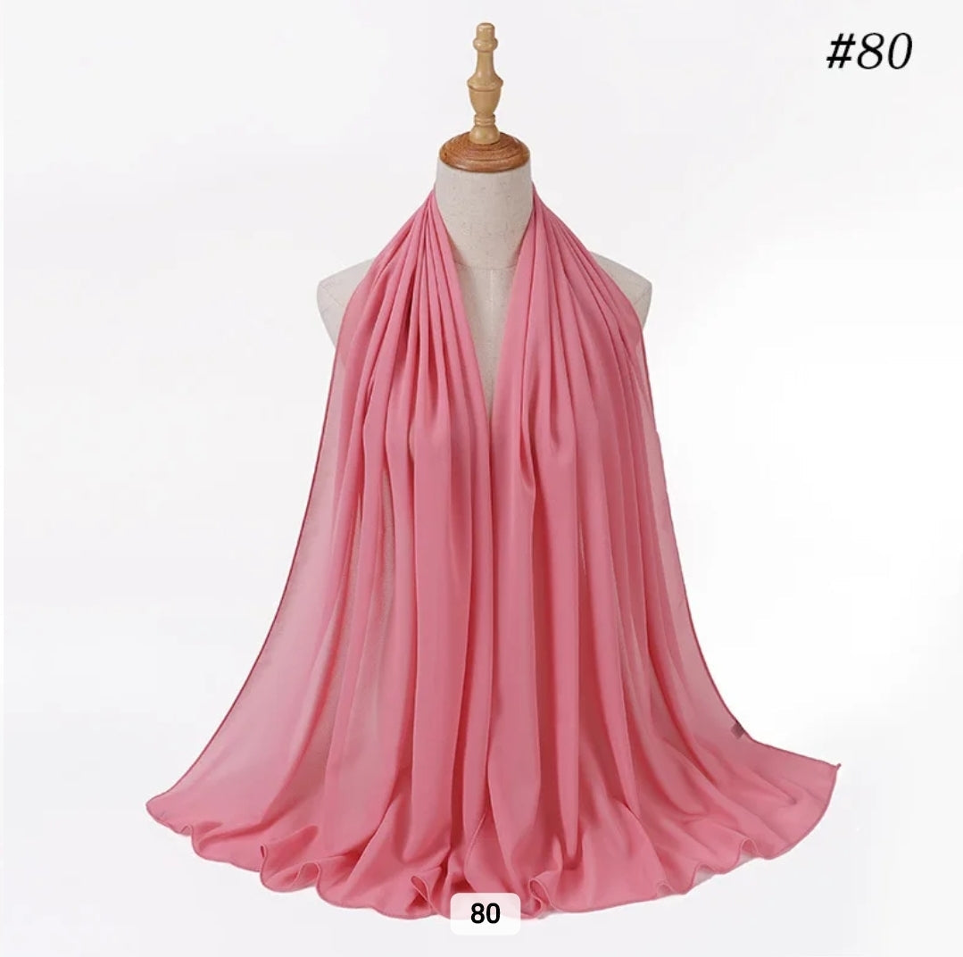 Premium chiffon hijab