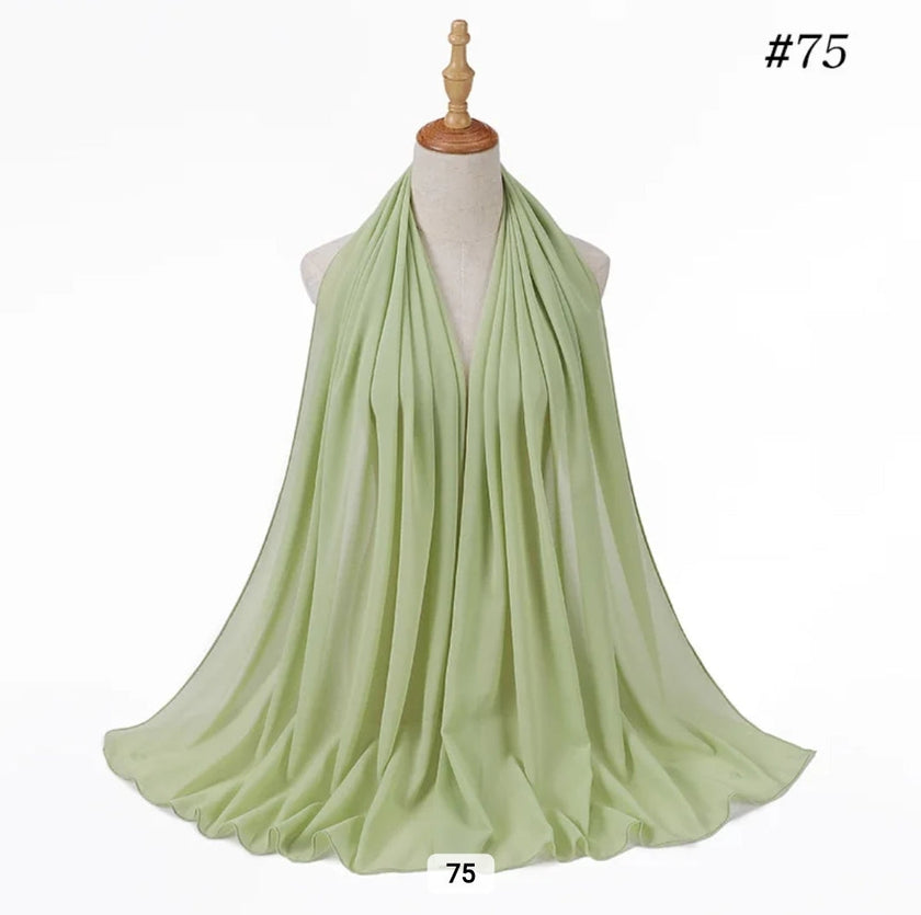 Premium chiffon hijab